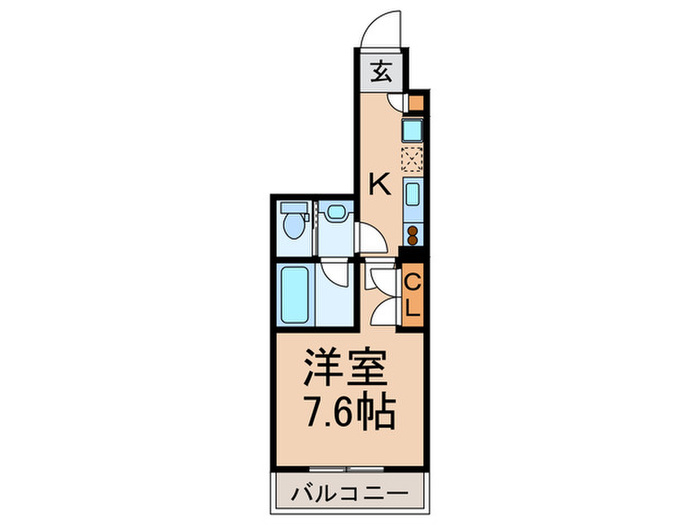 アーベイン常盤台の間取り写真