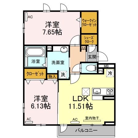 D-Castleの間取り写真