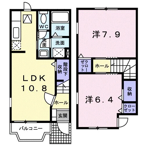 サンラフィネの間取り写真