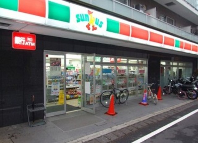 コンビニ　サンクス西麻布店（コンビニ）まで381m