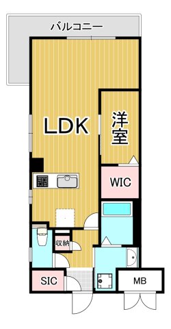 LEGALAND+NISHINOMIYA PARKSIDEの間取り写真