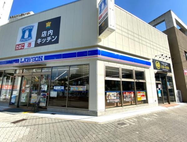 コンビニ　ローソン西田辺駅前店（コンビニ）まで638m