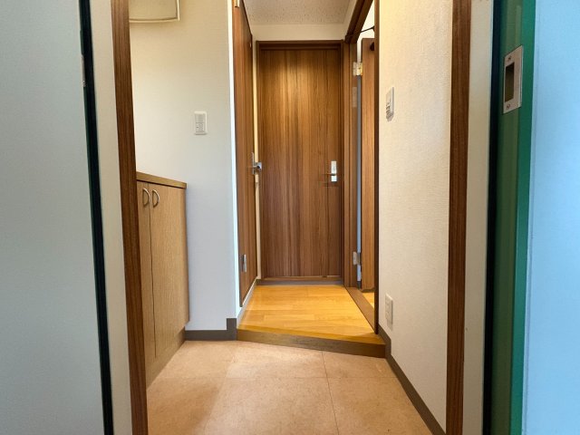 玄関　明るい玄関です