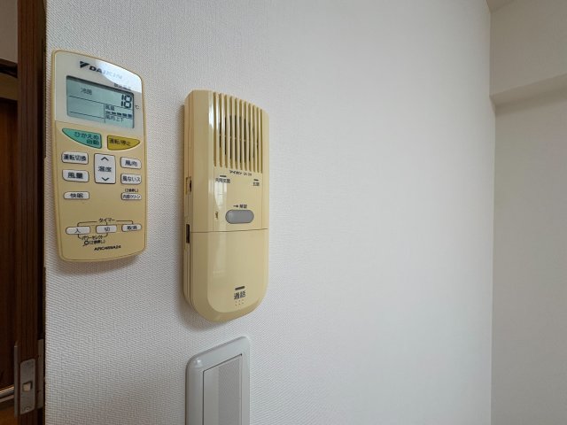 セキュリティ　インターホンです