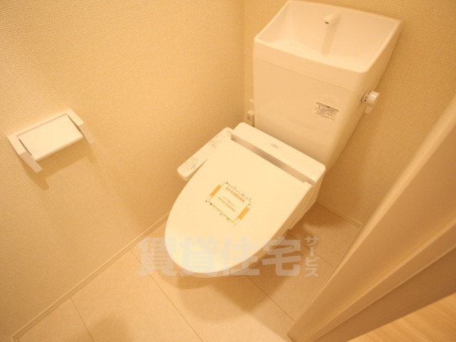ルピナス嵯峨B棟のトイレ写真
