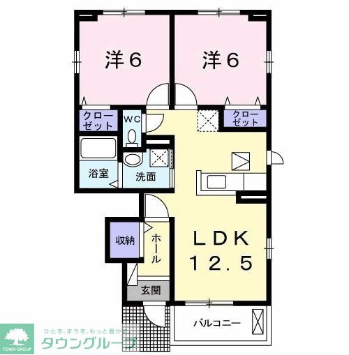 ブリーズDの間取り写真
