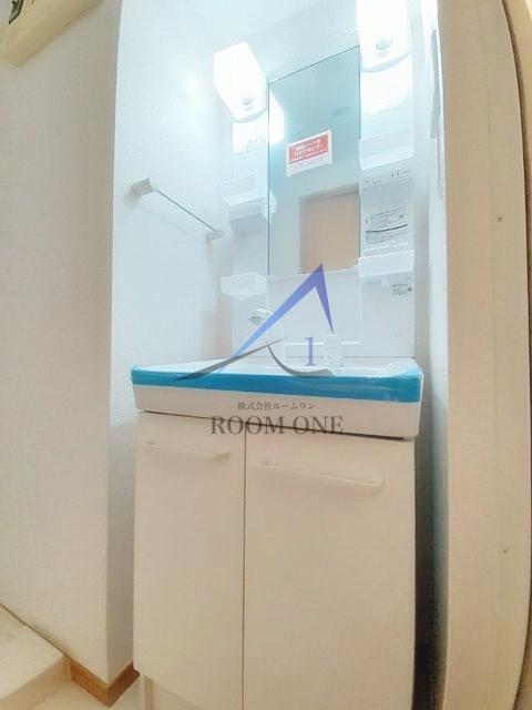 洗面設備　洗面台です。