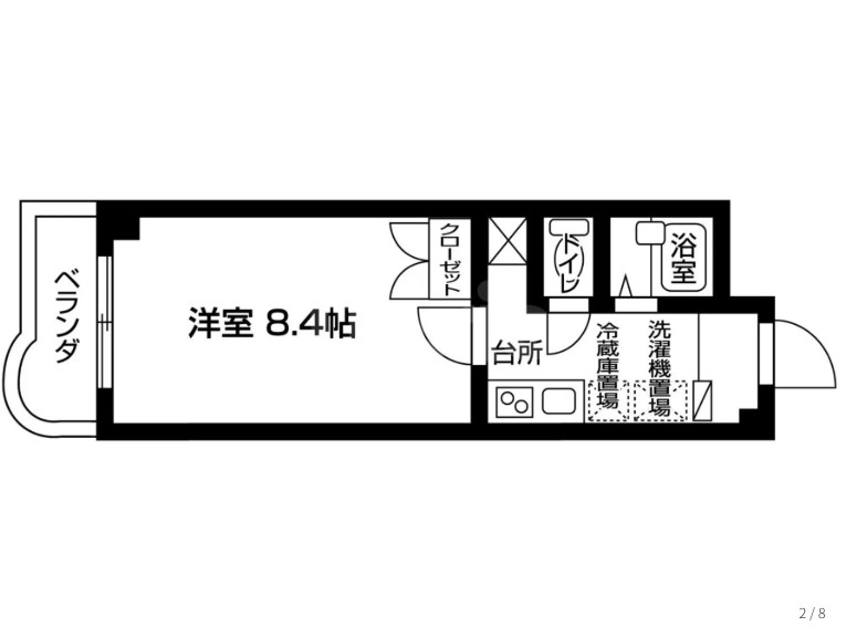 Nasic柏の間取り写真