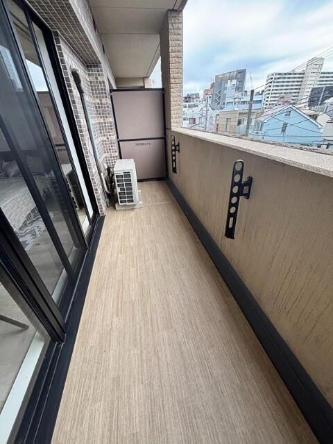 バルコニー　広々としたバルコニーです