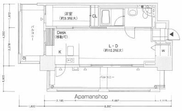 西新テングッドシティ サボイの間取り写真