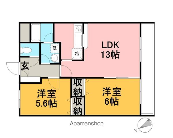 ロイヤルガーデン住吉の間取り写真