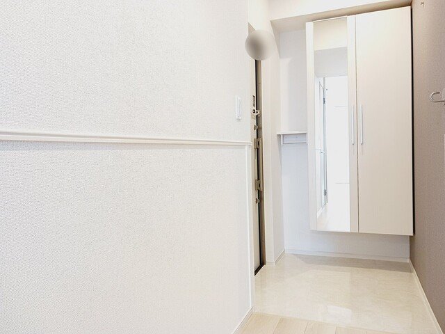 玄関　明るい玄関です