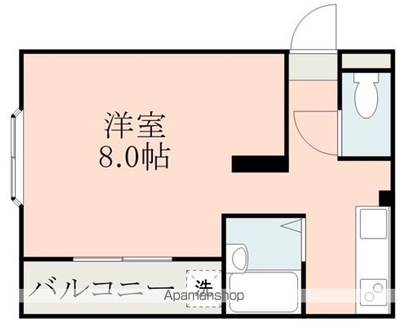 アークアベニュー黒髪の間取り写真