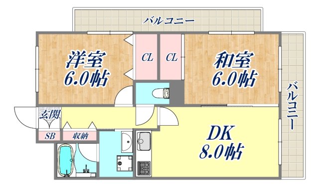 日新ビルの間取り写真