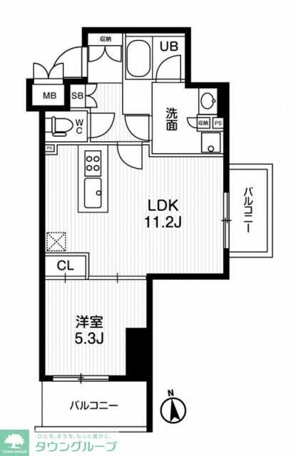 AR向島の間取り写真