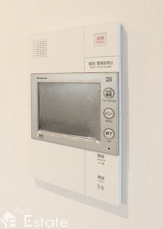 セキュリティ　モニター付きインターホン