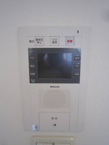 セキュリティ　TVモニター付きインターホン