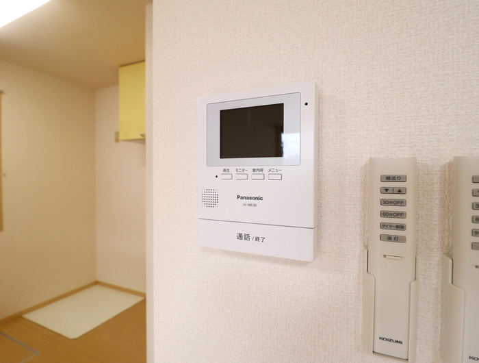 セキュリティ　モニタ付インターホン