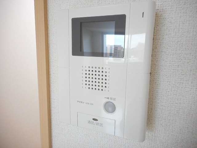 セキュリティ　来訪者の姿を確認できます。