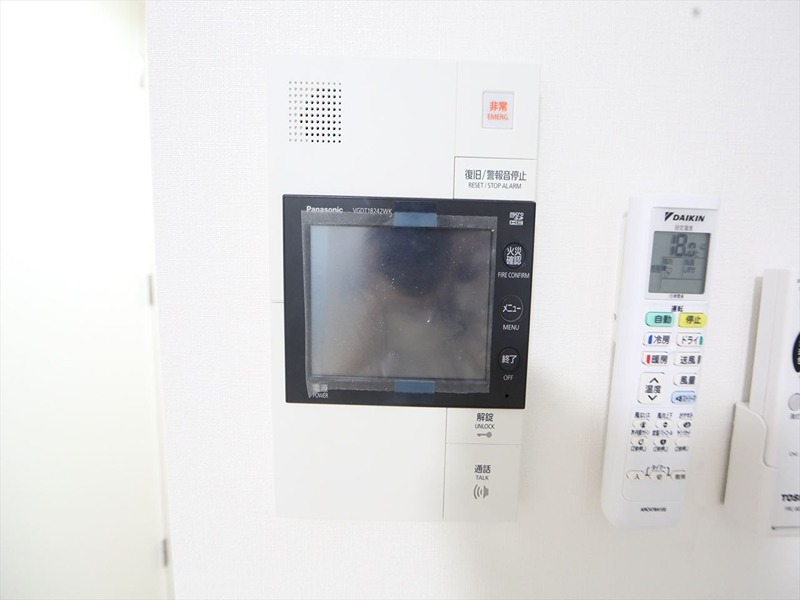 セキュリティ　ＴＶモニター付インターホン