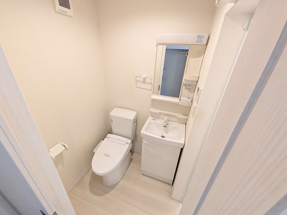 洗面設備　※別部屋の写真です