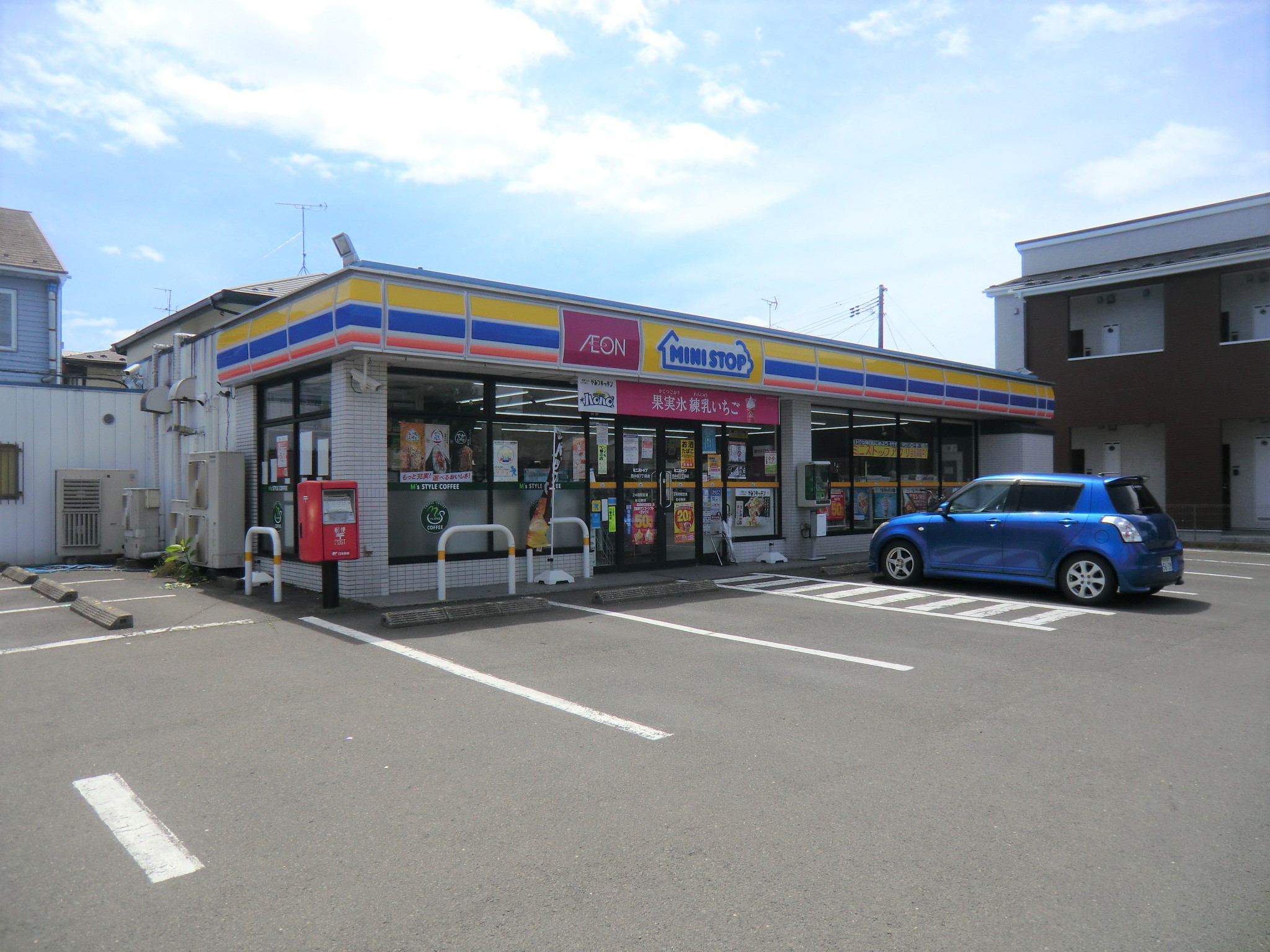 コンビニ　ミニストップ西中田7丁目店（コンビニ）まで200m
