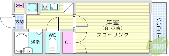 ワイレアヒルズの間取り