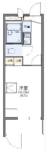 レオパレス花原の間取り