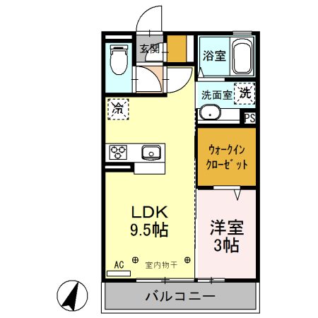 グランシャリオの間取り