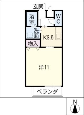 ピュアヒルズの間取り