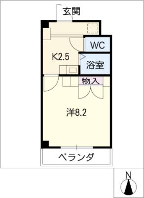 アムール塩池IIの間取り