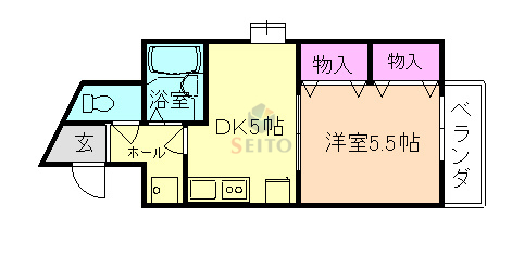 グレース曽根の間取り