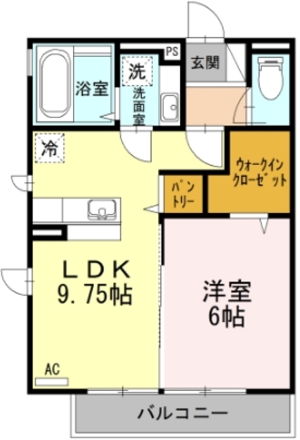 D-room堀之内の間取り