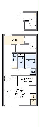 レオパレス壱番館の間取り