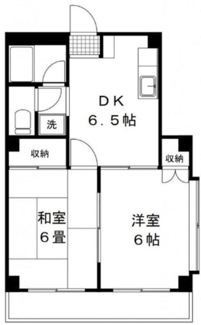 サンパールハイツの間取り