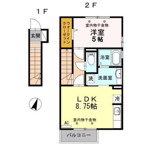 ハーベストの間取り