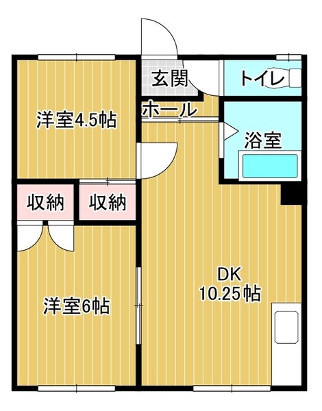 マルイマンションの間取り