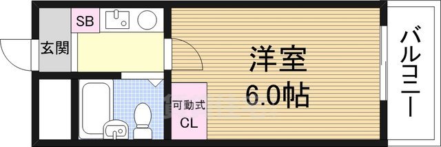 シティハイツ下新庄の間取り