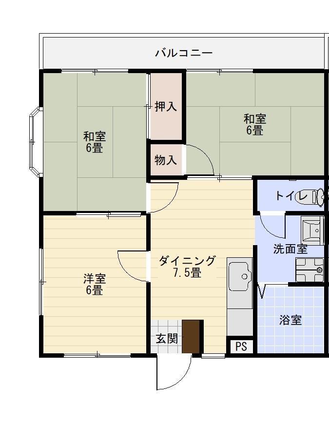 プレアール今治駅前の間取り