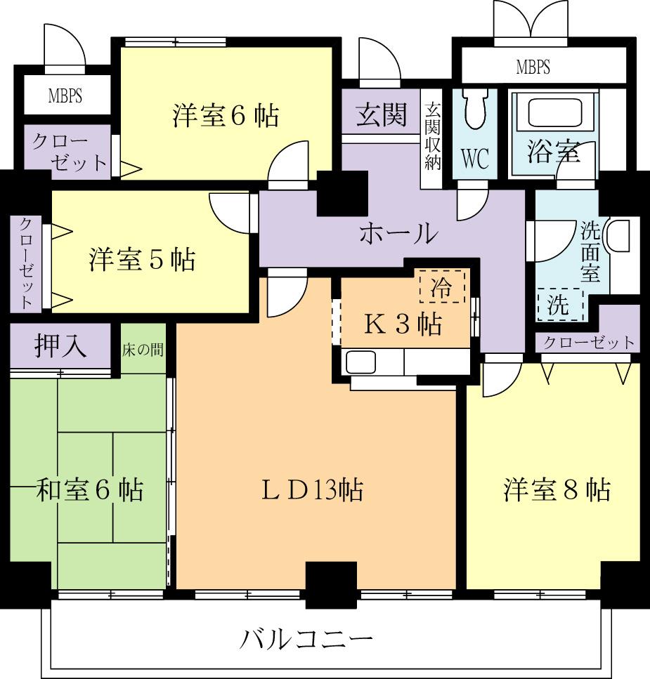 かすみがうらマンションの間取り