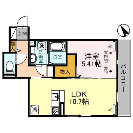 コンフォート上和田の間取り