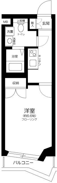 横浜市青葉区藤が丘のマンションの間取り