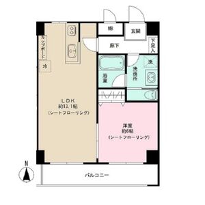 T’sROOMの間取り