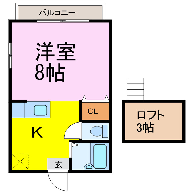 ビレッジ南羽生の間取り