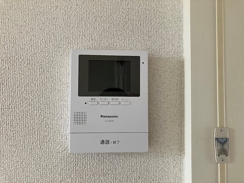 【倉敷市茶屋町早沖のアパートのセキュリティ】