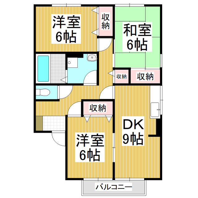 グラース関の間取り