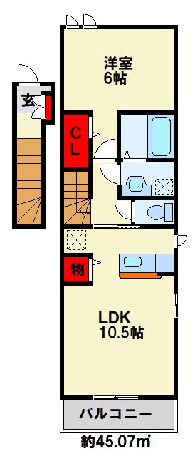 メゾン タウルス　Iの間取り