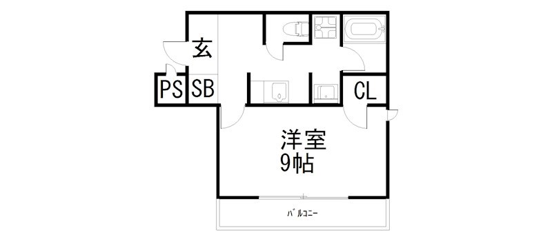 アルファープライズ6の間取り