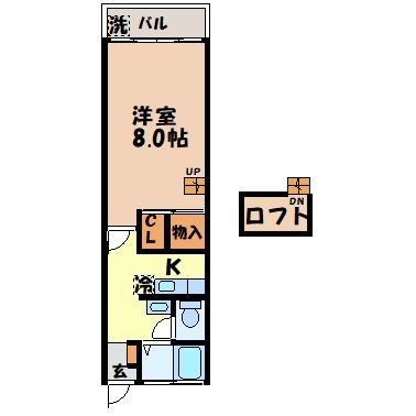 アールグレイ若竹の間取り