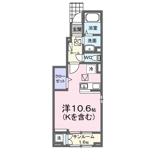 カーサ　セレッソの間取り